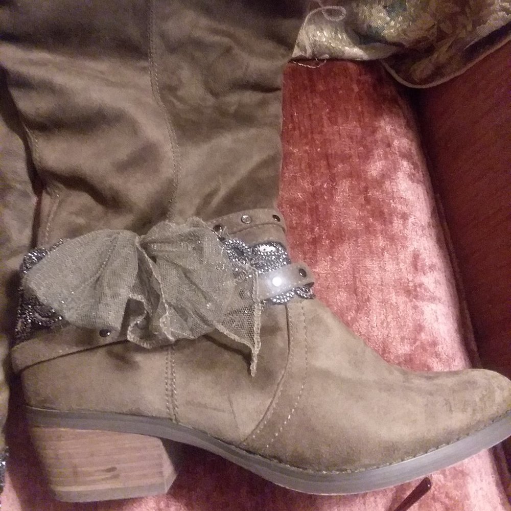 Embellished boots